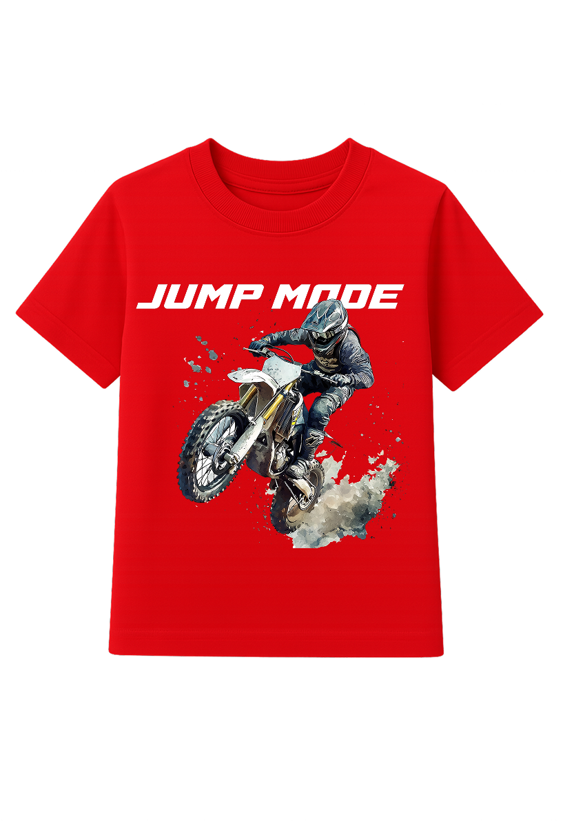 Kids Jump Mode T-Shirt | 100% Cotton | QALN