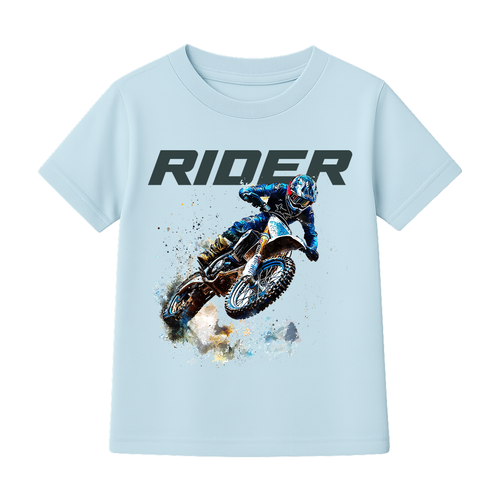 Kids Rider T-Shirt | 100% Cotton | QALN