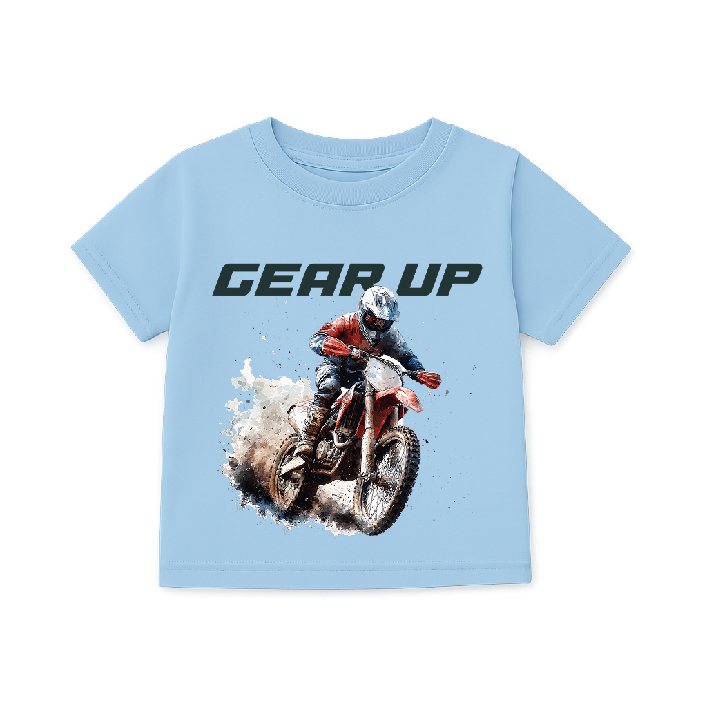 Kids Gear Up T-Shirt | 100% Cotton | QALN