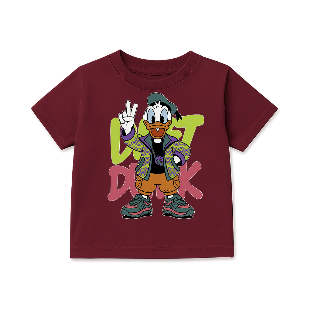 Kids Goofy 'Don't Duck' T-Shirt | 100% Cotton | QALN
