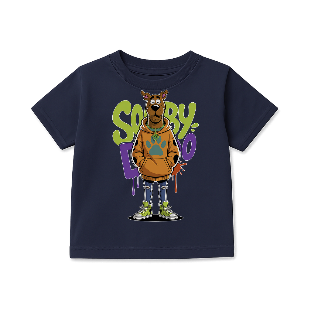 Kids Scooby Graphic T-Shirt | 100% Cotton | QALN