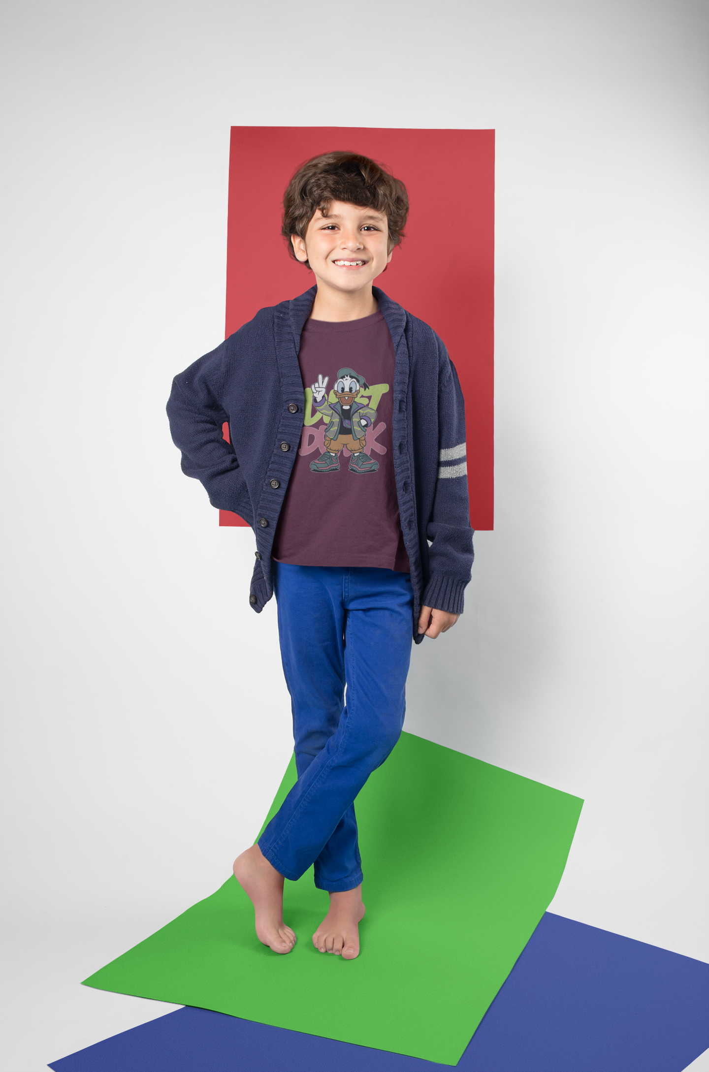 Kids Goofy 'Don't Duck' T-Shirt | 100% Cotton | QALN