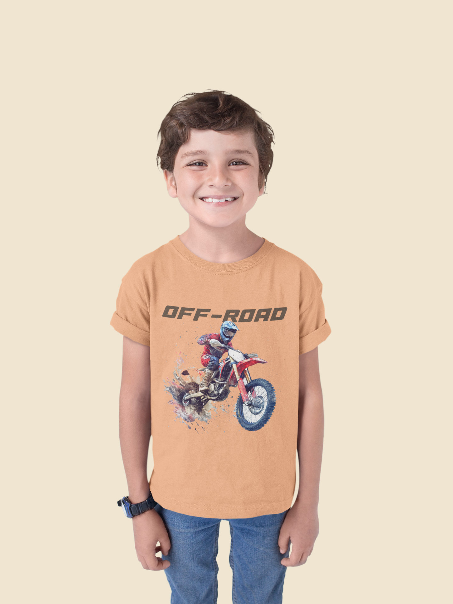 Kids Off-Road T-Shirt | 100% Cotton | QALN